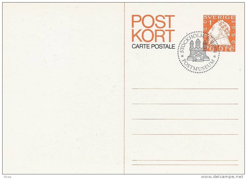 Sweden - Postal Stationery  5 Cards  # 232 # - Enteros Postales