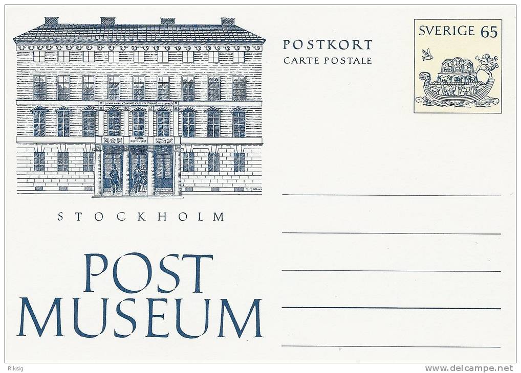 Sweden - Postal stationery  5 cards  # 232 #