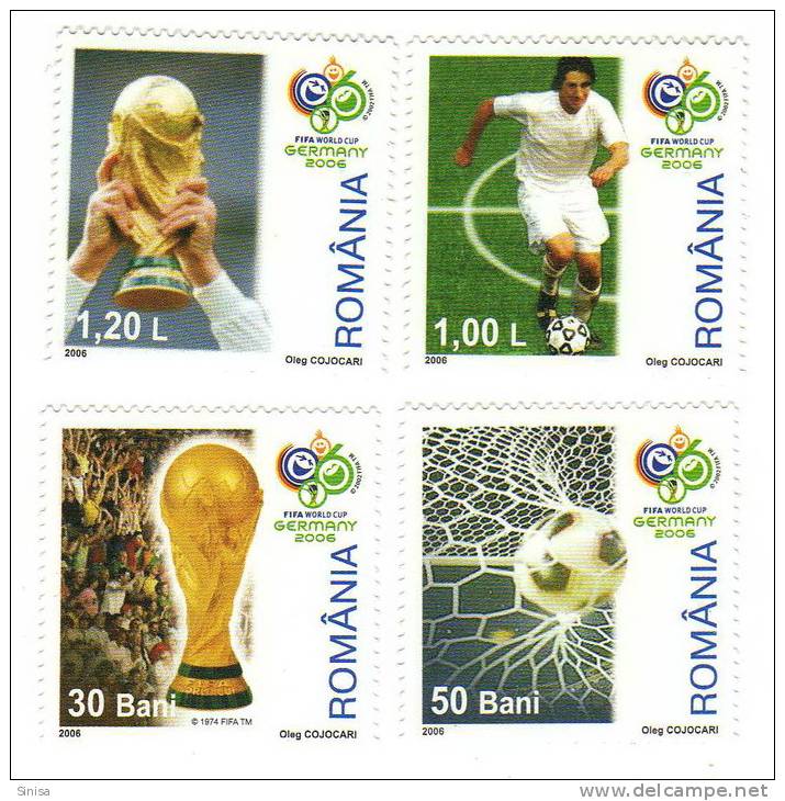 Romania / Fifa World Cup Germany 2006 Soccer / Football - Ongebruikt
