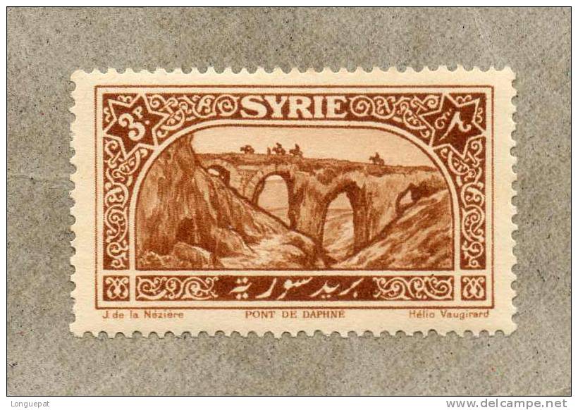 SYRIE (Mandat Français) : Site : Pont De Daphné - - Nuevos