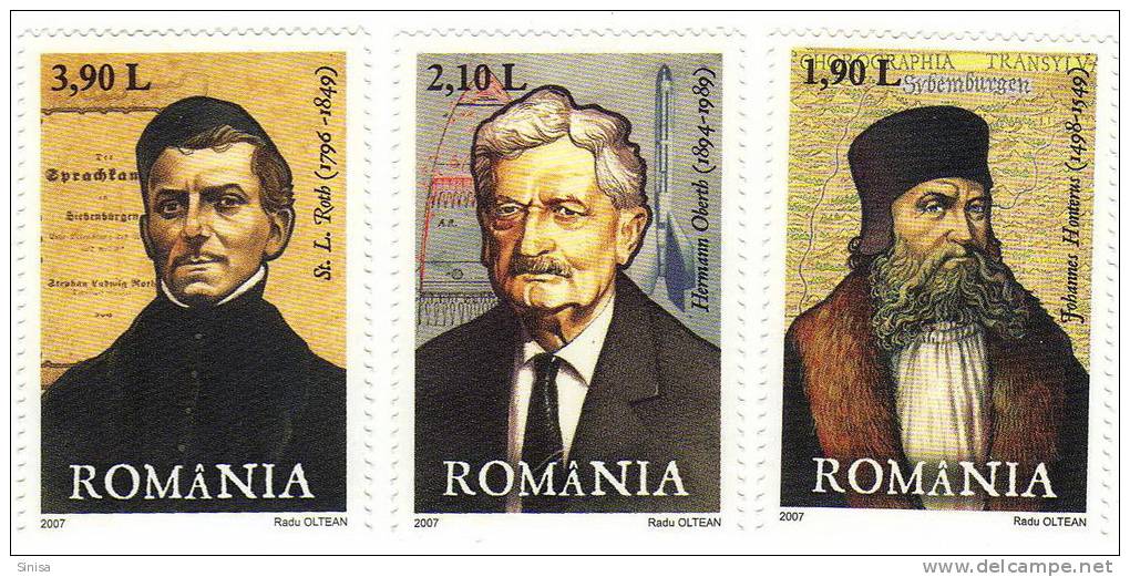 Romania / Science / Famous Persons - Ongebruikt