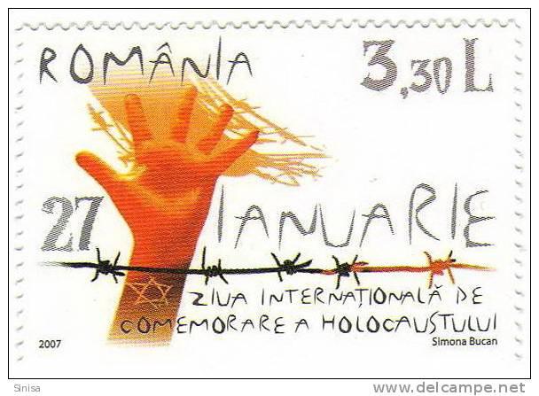 Romania / Holocaust Memory - Ongebruikt