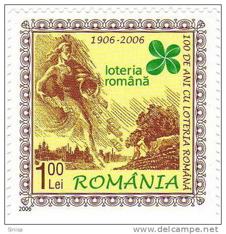 Romania / Gambling / Lottery Of Romania - Ongebruikt