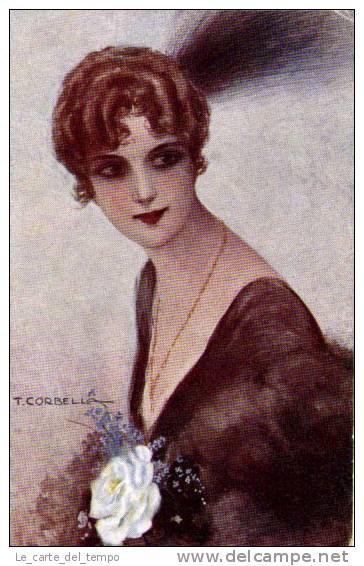 Cartolina Donna/donnina Tito Corbella 1916 - Corbella, T.