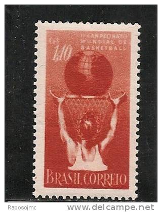 Brasil 1954, Baloncesto. - Ungebraucht