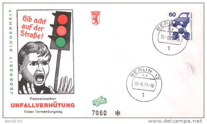 Germany / Berlin - Mi-Nr 409 FDC (C562)- - 1971-1980