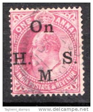 India, 1906, O 67, Service, Used, - 1902-11 King Edward VII