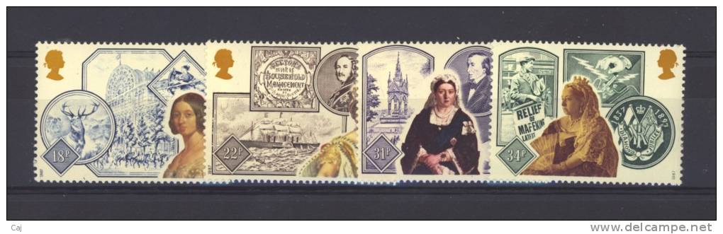 GB  -  1987  :  Yv  1279-82  ** - Ungebraucht