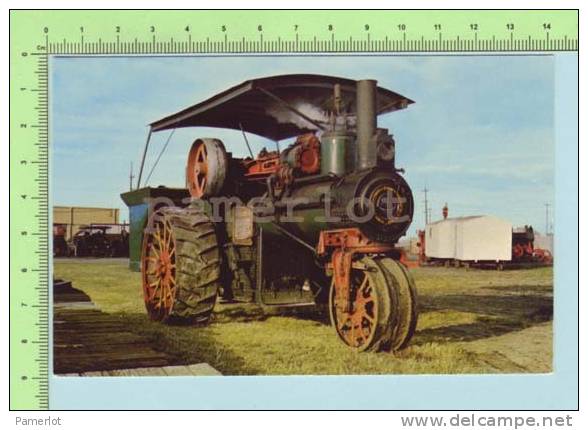 American Abell 1911 ( Heaviest Steam Engine Use 5,000 Pounds Of Coal Daily) Post Card Carte Postale - Tracteurs