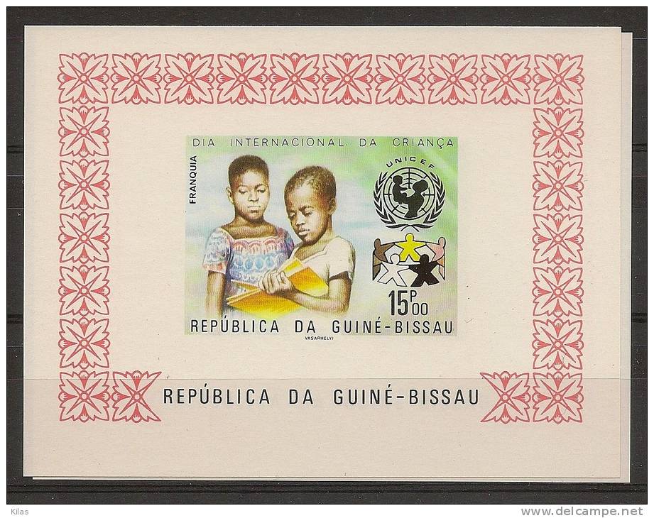 GUINEA - BISSAU 1979 International Day Of The Child (imperforated) - UNICEF