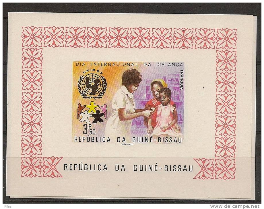 GUINEA - BISSAU 1979 International Day Of The Child (imperforated) - UNICEF