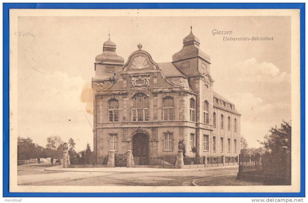 Deutschland; Giessen; Universitäts-Bibliothek; 1910 - Giessen