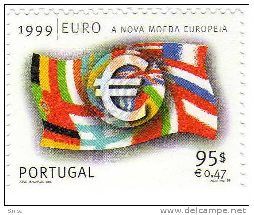 Portugal / New Europe / Euro Currency - Oblitérés