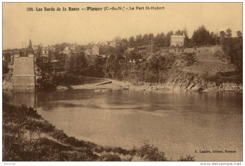 CPA - Plouër - Le Port St Hubert - Les Bords De La Rance - Plouër-sur-Rance