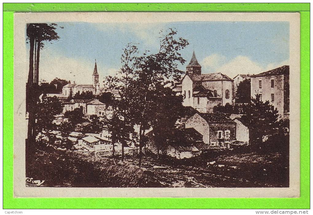 MONTFAUCON DU VELAY / VUE GENERALE  / Carte écrite En 1948 - Montfaucon En Velay