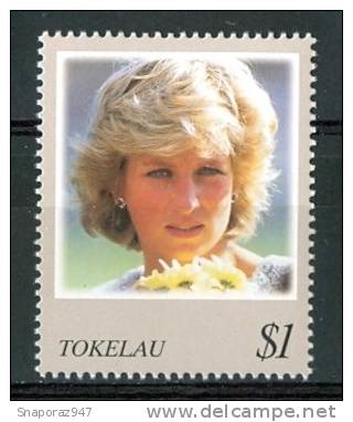 1998 Tokelau Lady Diana MNH** Te207 - Case Reali