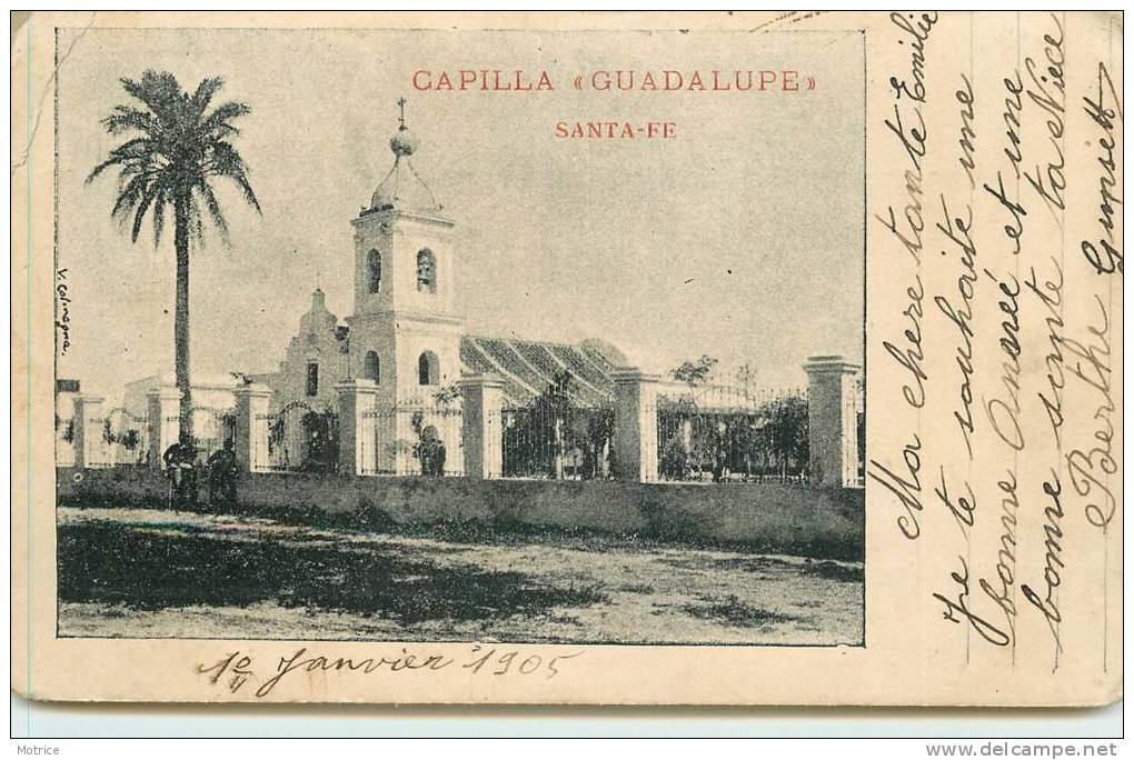 SANTA-FE  - Capilla "guadalupe" (carte Vendue En L´état) - Argentine