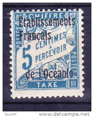 Océanie Taxe  N°1 Neuf Charniere - Postage Due