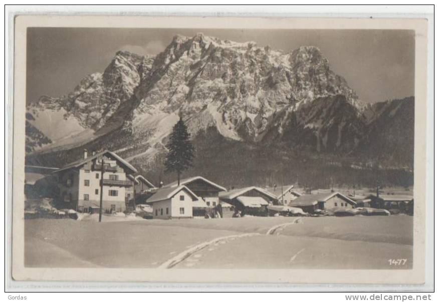 Austria - Tirol - Wintersportplatz Ehrwald - Ehrwald