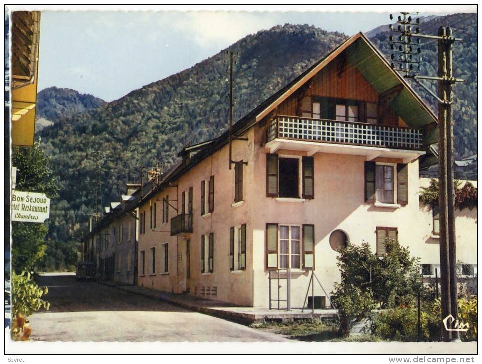 ALLEMONT - Maison De Repos.. CPM  Dentelée - Allemont