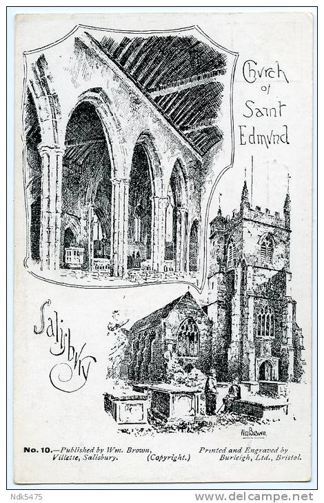 SALISBURY : CHURCH OF ST EDMUND - Salisbury