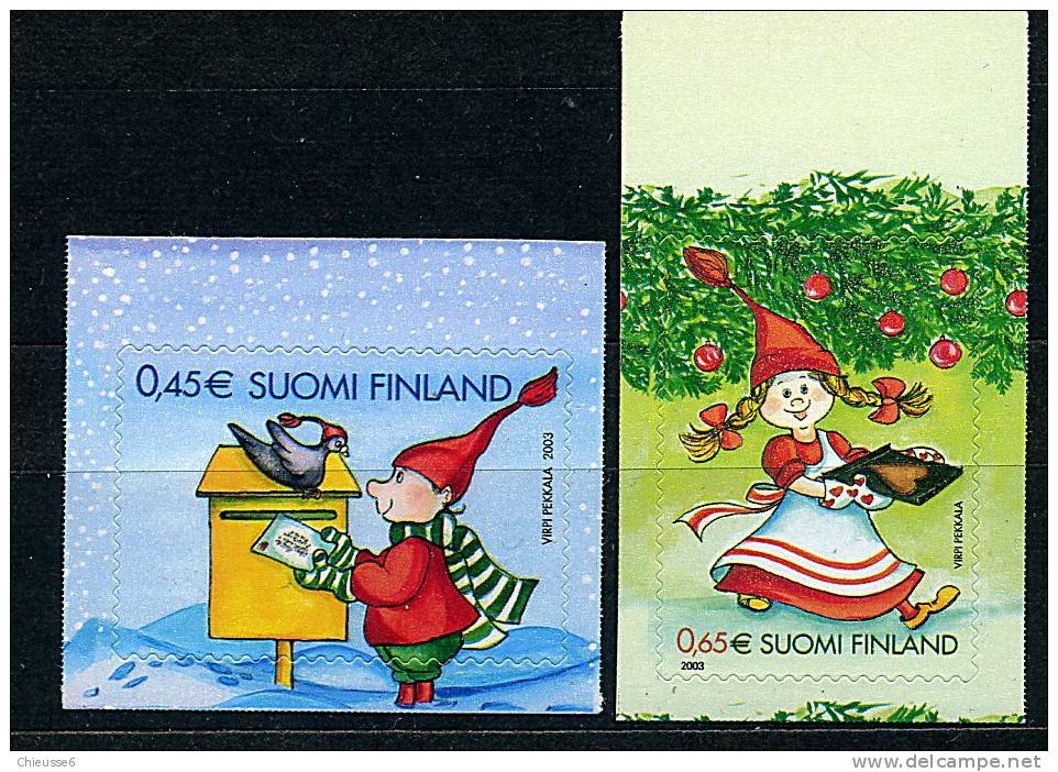 Finlande ** N° 1642/1643 - Noël - Unused Stamps