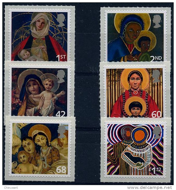 Gde Bretagne ** N° 2700 à 2705 - Noël - Unused Stamps
