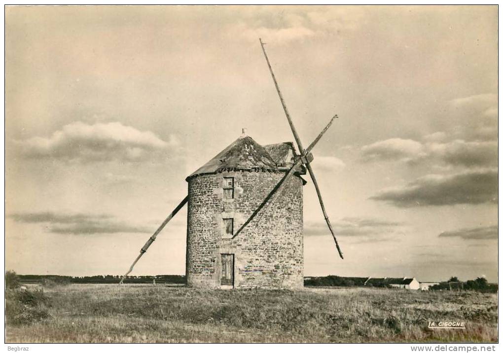 BELLE ILE EN MER            MOULIN MATHIAS EN KERGOSTIAN - Belle Ile En Mer