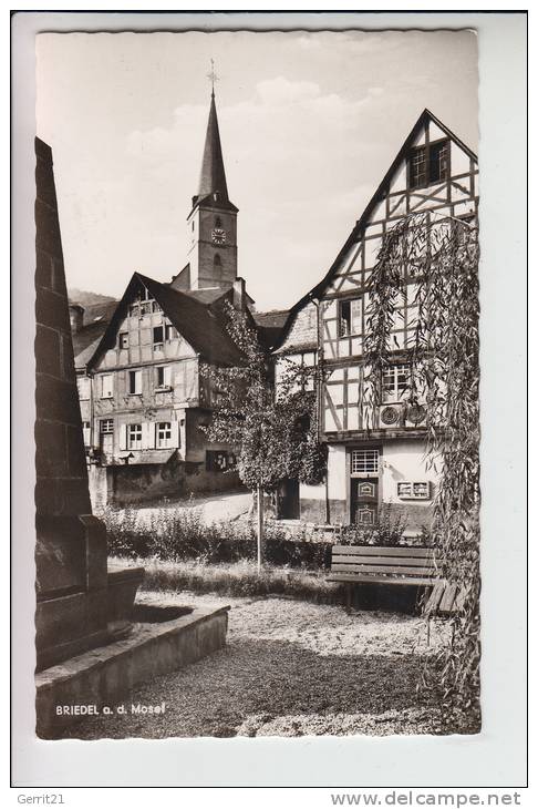 5589 BRIEDEL, Hotel & Pensio Briedeler Haus 50er-Jahre - Zell