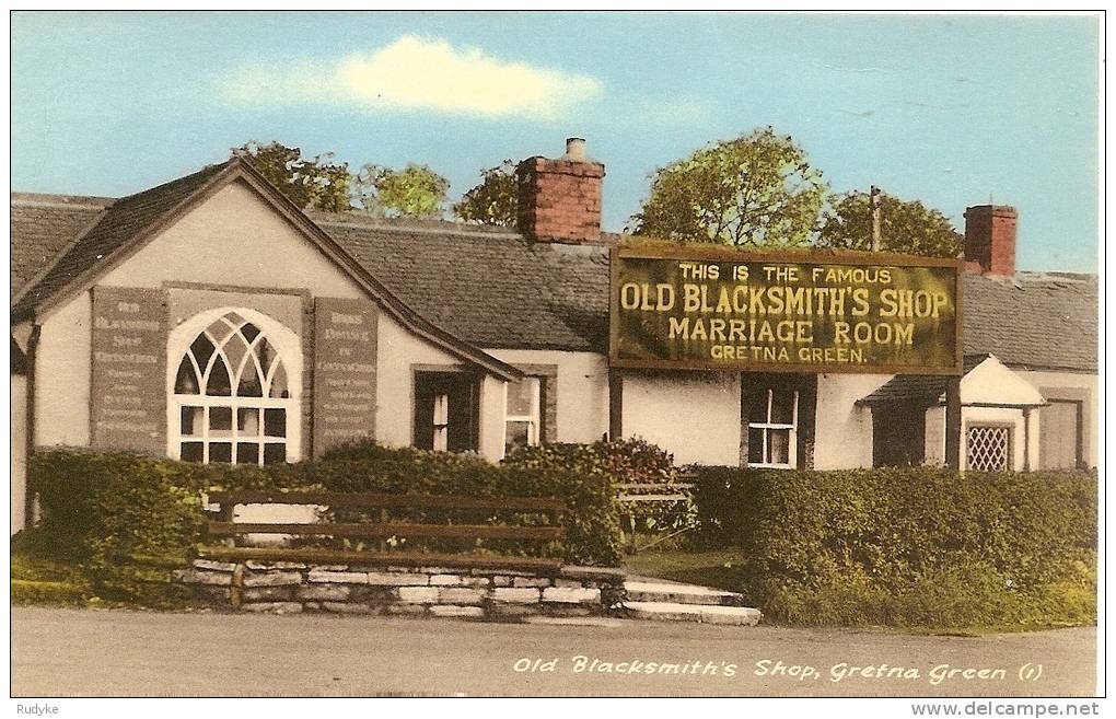 GRETNA GREEN  Old Blacksmith's Shop - Dumfriesshire