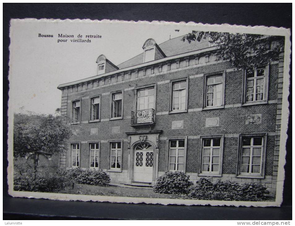 CP. 68. Boussu. Maison De Retraite Pour Vieillards - Boussu