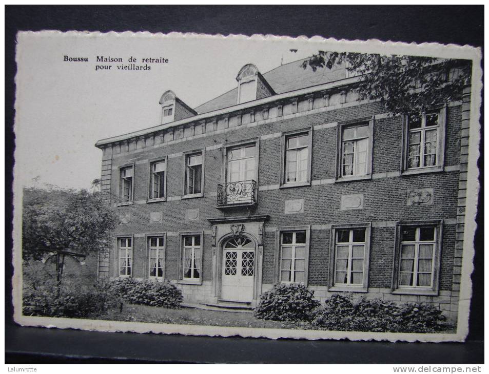 CP. 68a. Boussu. Maison De Retraite Pour Vieillards - Boussu