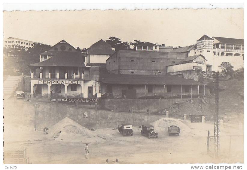 Afrique -  Carte-Photo - A Situer - Chantiers Sablière -  Etablissements Perricaudet - Non Classés