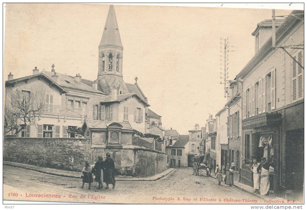 LOUVECIENNES - Rue De L'Eglise - Louveciennes