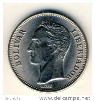 1967 Venezuela 1 Bolivar In BU Condition, Nice Coin - Venezuela