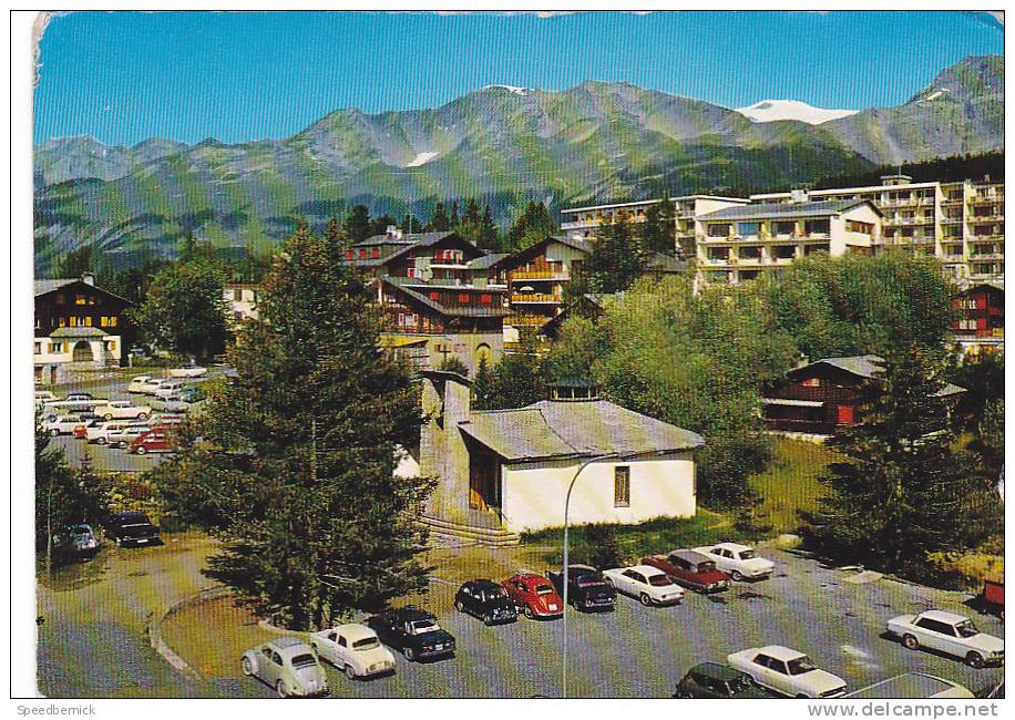 21707 Crans Sur Sierre, -perrochet Lausanne 5504 -voiture DS 4CV -!état! - Sierre