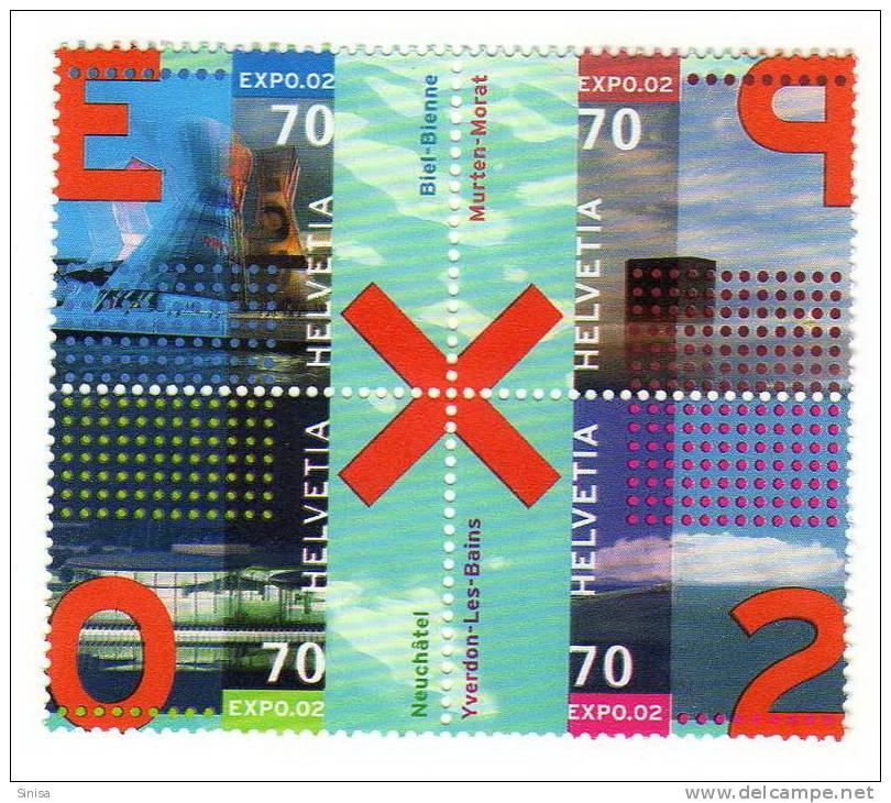 Switzerland / EXPO 2002 - Ungebraucht