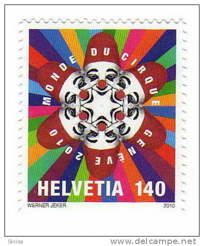 Switzerland / Circus - Unused Stamps