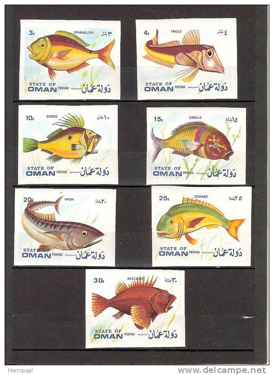 Themaique  Poissons      Neuf  Sans Charnieres - Oman