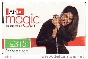 Inde-India, Recharge, 315 Rs, Airtel Magic - Indien