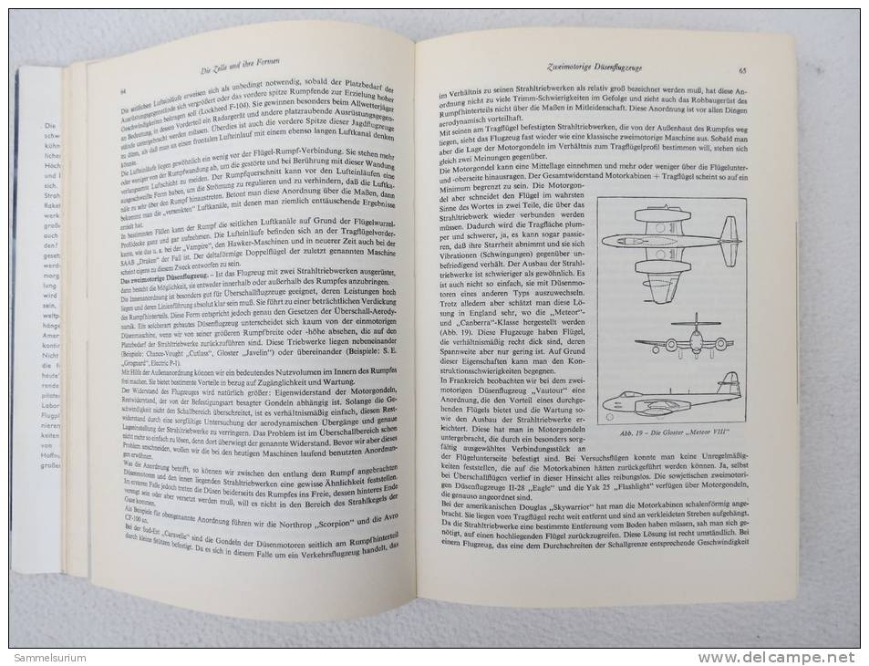 Camille Rougeron "Luftfahrt Heute" Mit Schutzumschlag, Von 1959 - Transports