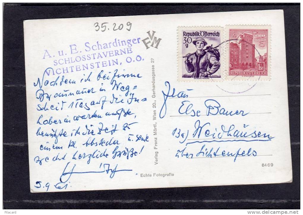 35209   Austria,  Vichtenstein  An Der  Donau - O.Oe.,  VG  1961 - Sonstige & Ohne Zuordnung