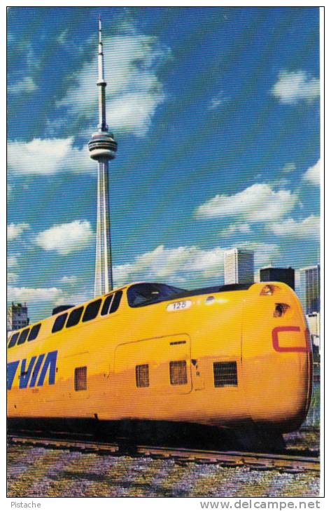 Canadian National Speed Style Turbo Train - New VIA Colours - Unused - VG Condition - Bahamas