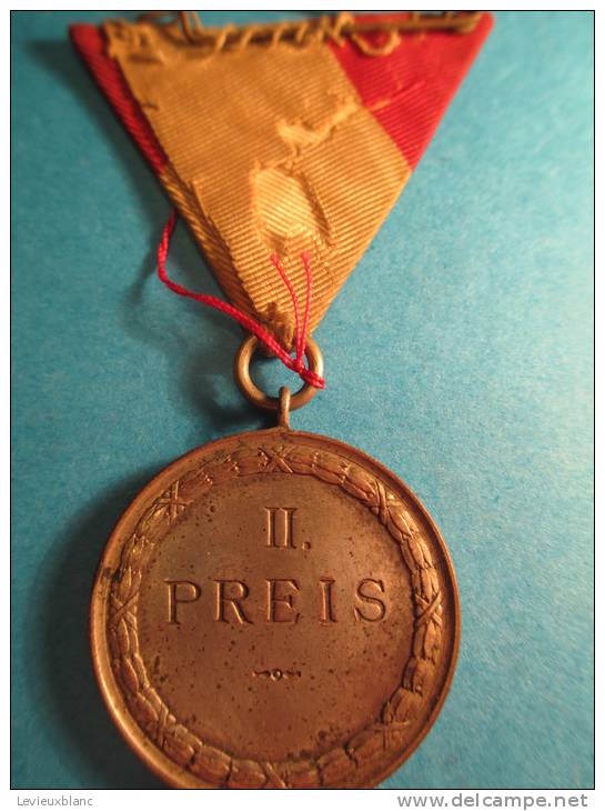 Course De Vélo/ Second Prix/ "II Preis"/ Allemagne ? /Alsace ?/ Cycliste / Vers 1895-1900   D129 - Cyclisme