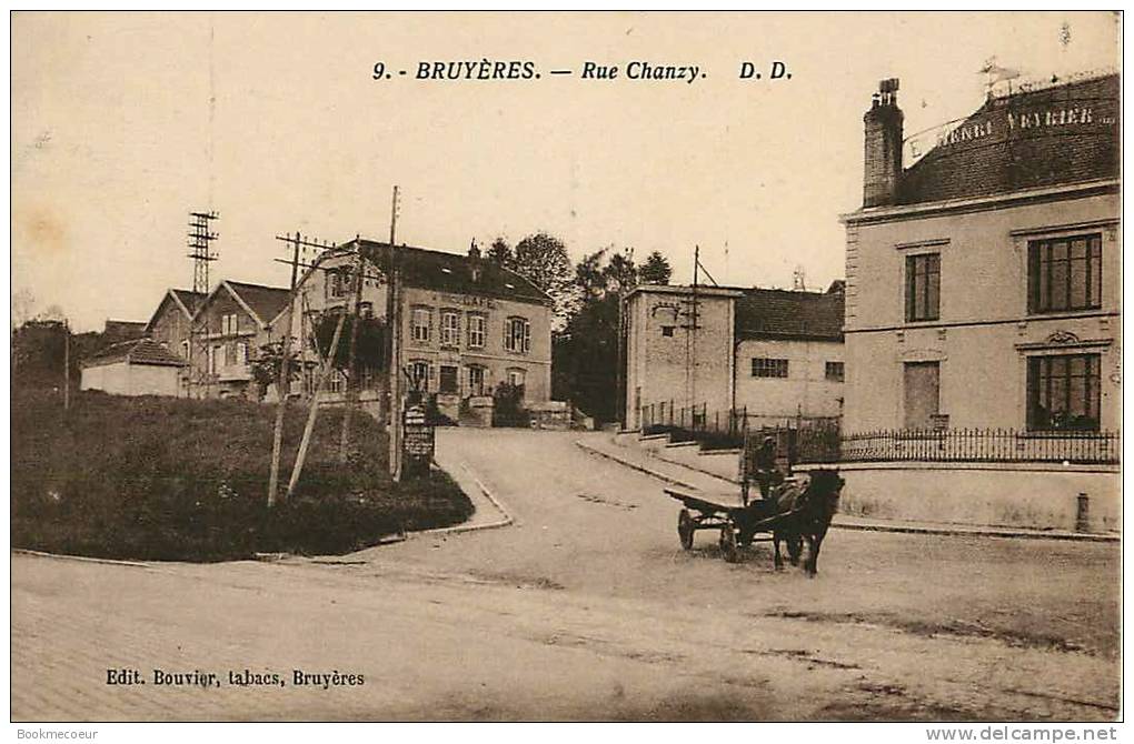 88   BRUYERES  RUE CHANZY  9 - Bruyeres