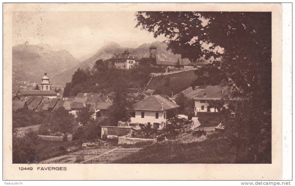 12449  FAVERGES - Faverges