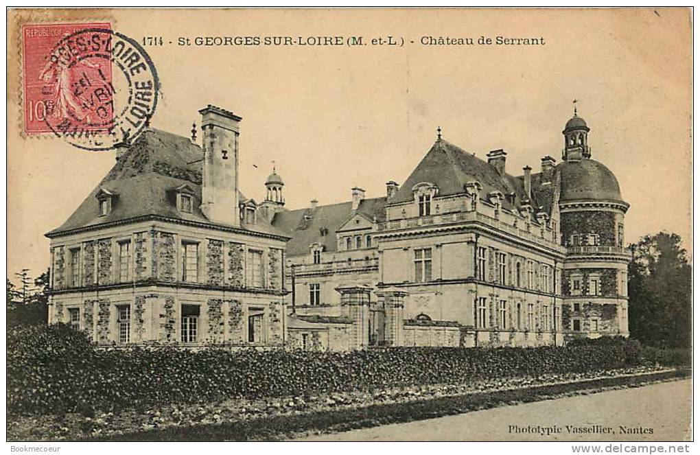 49  ST GEORGES SUR LOIRE   CHATEAU DE SERRANT    1714 - Saint Georges Sur Loire