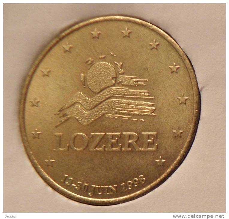 1 Euro Temporaire Precurseur De LOZERE  1998, RRRR, BR, Nr. 399 - Euro Der Städte