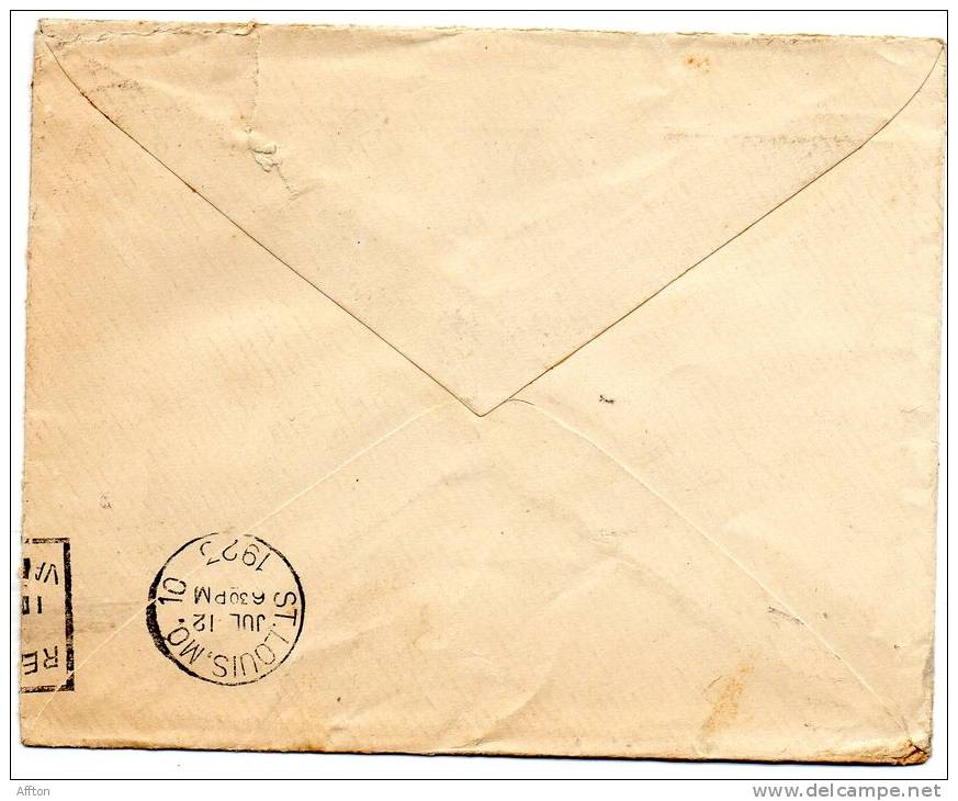 Gold Coast 1923 Cover Mailed To USA - Gold Coast (...-1957)