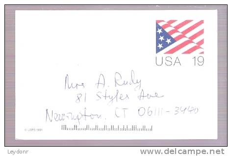 Postal Card - US Flag - - 1981-00